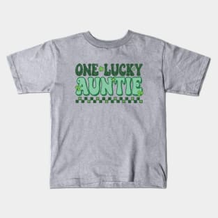 One Lucky Auntie Kids T-Shirt